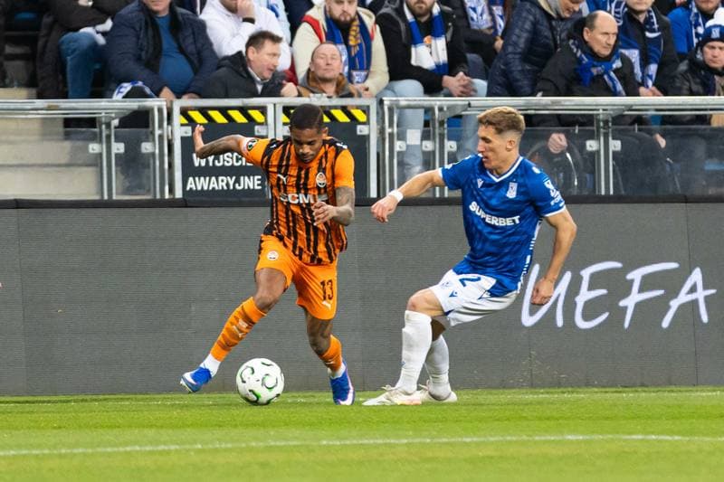 Football. UEFA Conference League. Lech Poznan - Shakhtar Donetsk. 12.03.2026