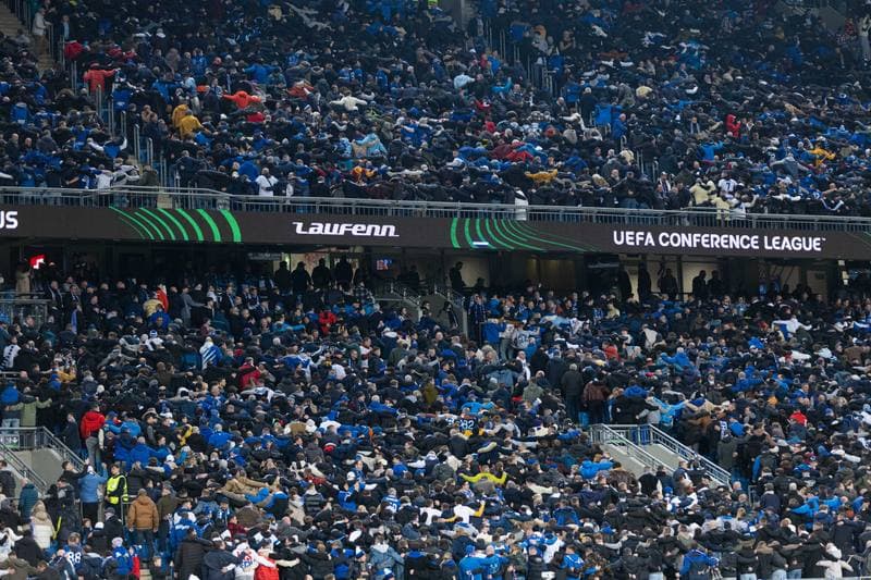 Football. UEFA Conference League. Lech Poznan - Shakhtar Donetsk. 12.03.2026