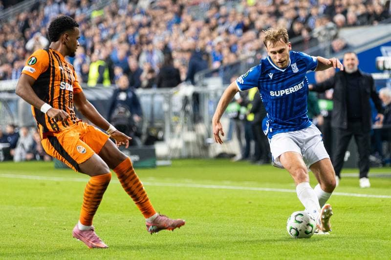 Football. UEFA Conference League. Lech Poznan - Shakhtar Donetsk. 12.03.2026