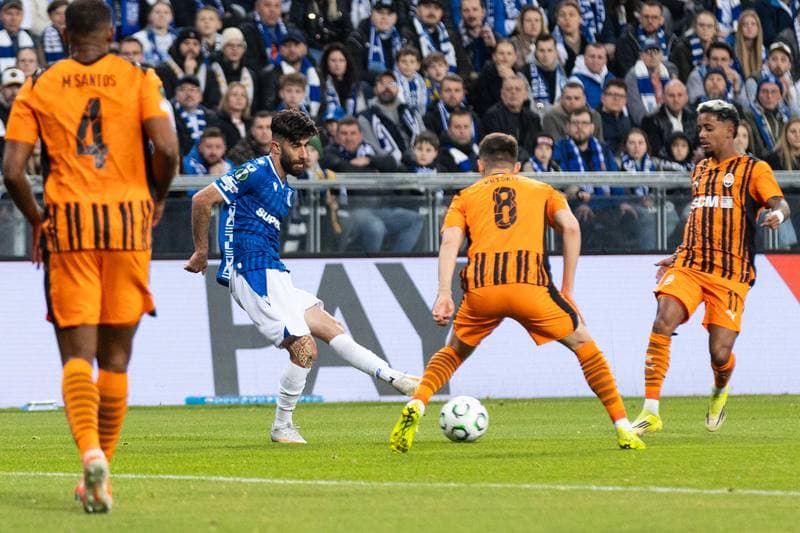 Football. UEFA Conference League. Lech Poznan - Shakhtar Donetsk. 12.03.2026