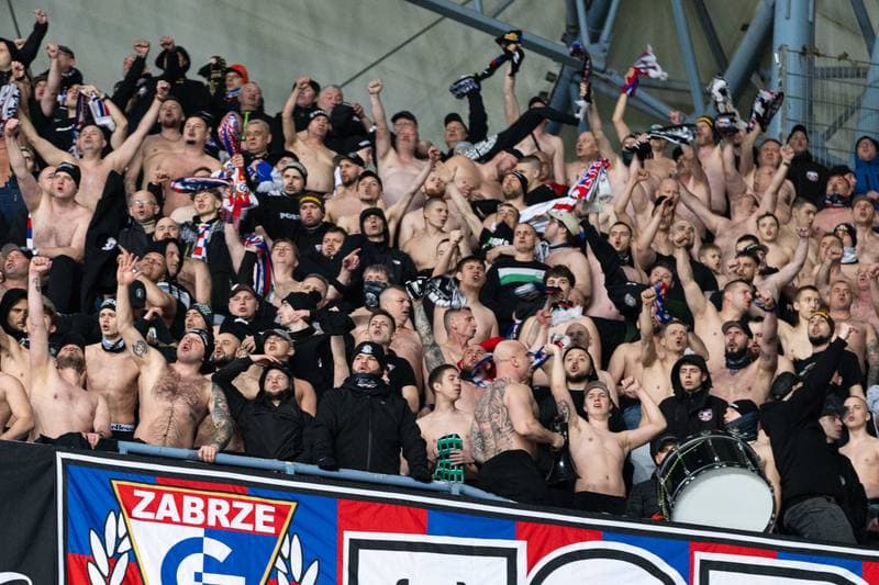 Football. STS Puchar Polski. Lech Poznan - Gornik Zabrze. 04.03.2026