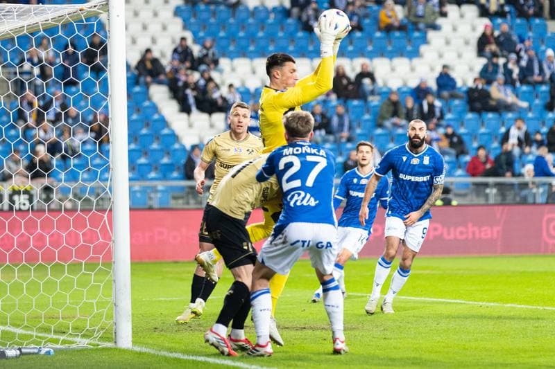 Football. STS Puchar Polski. Lech Poznan - Gornik Zabrze. 04.03.2026