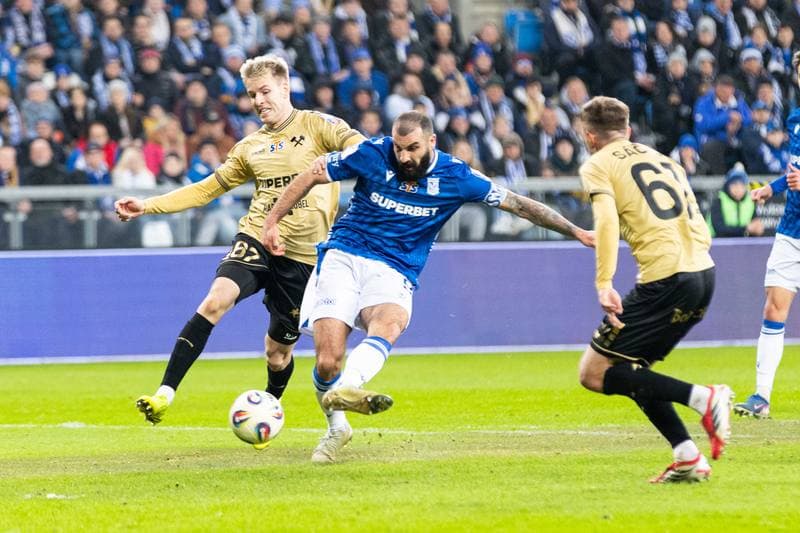 Football. STS Puchar Polski. Lech Poznan - Gornik Zabrze. 04.03.2026