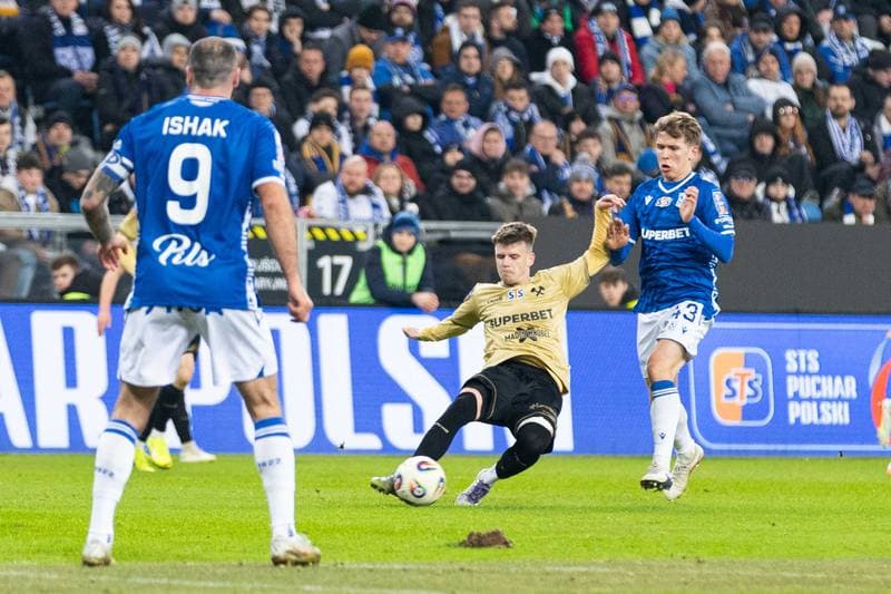 Football. STS Puchar Polski. Lech Poznan - Gornik Zabrze. 04.03.2026