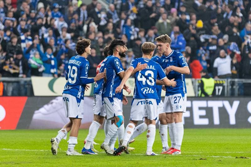 Football. PKO BP Ekstraklasa. Lech Poznan - Rakow Czestochowa. 01.03.2026