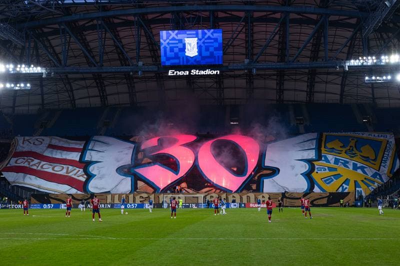 Football. PKO BP Ekstraklasa. Lech Poznan - Rakow Czestochowa. 01.03.2026