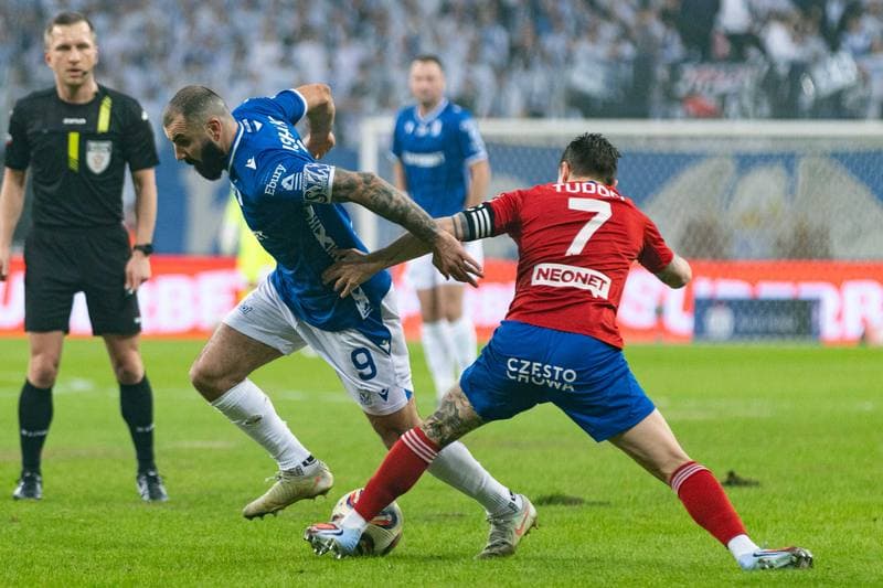 Football. PKO BP Ekstraklasa. Lech Poznan - Rakow Czestochowa. 01.03.2026