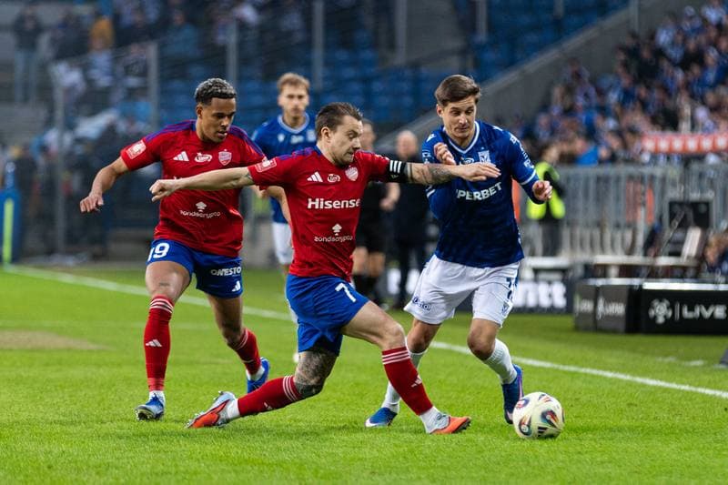 Football. PKO BP Ekstraklasa. Lech Poznan - Rakow Czestochowa. 01.03.2026