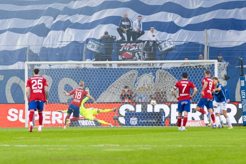 Football. PKO BP Ekstraklasa. Lech Poznan - Rakow Czestochowa. 01.03.2026