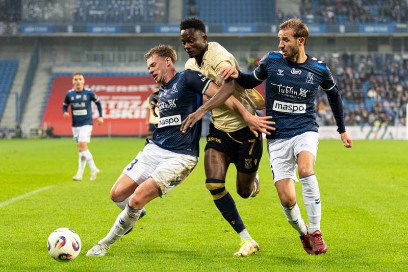 Football. PKO BP Ekstraklasa. Lech Poznan - Motor Lublin. 02.11.2025