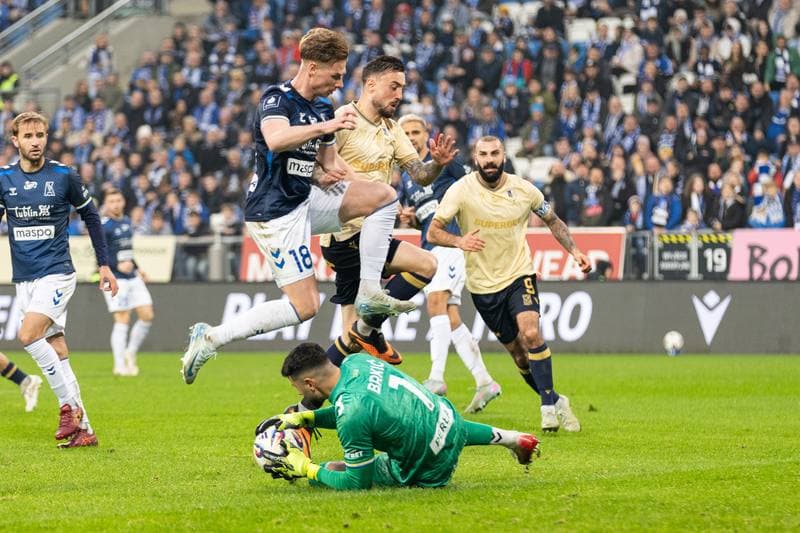 Football. PKO BP Ekstraklasa. Lech Poznan - Motor Lublin. 02.11.2025
