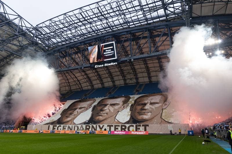 Football. PKO BP Ekstraklasa. Lech Poznan - Motor Lublin. 02.11.2025