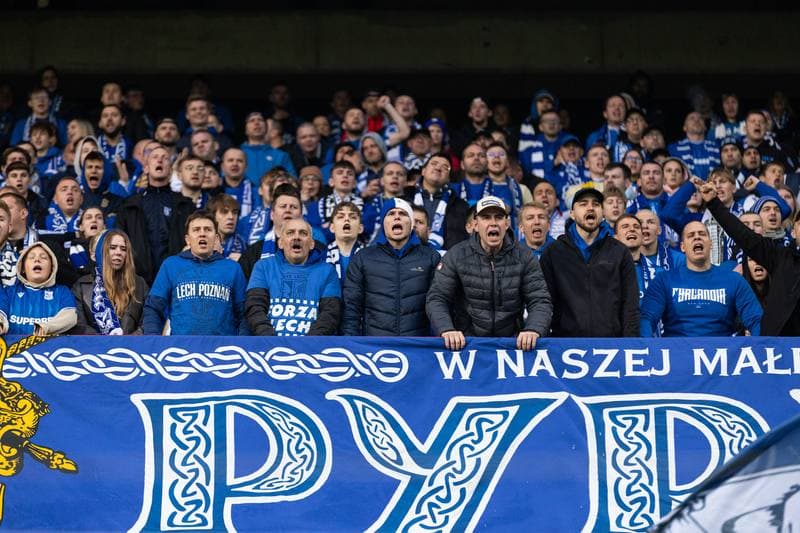 Football. PKO BP Ekstraklasa. Lech Poznan - Motor Lublin. 02.11.2025