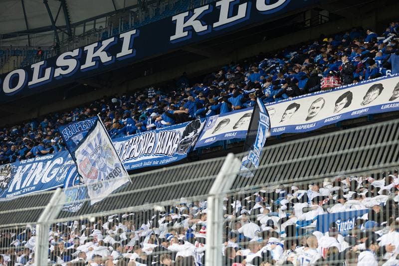 Football. PKO BP Ekstraklasa. Lech Poznan - Motor Lublin. 02.11.2025