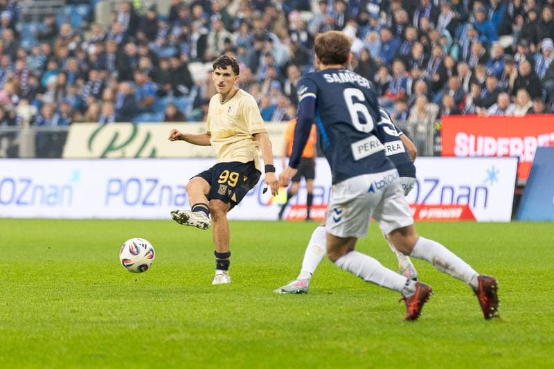 Football. PKO BP Ekstraklasa. Lech Poznan - Motor Lublin. 02.11.2025