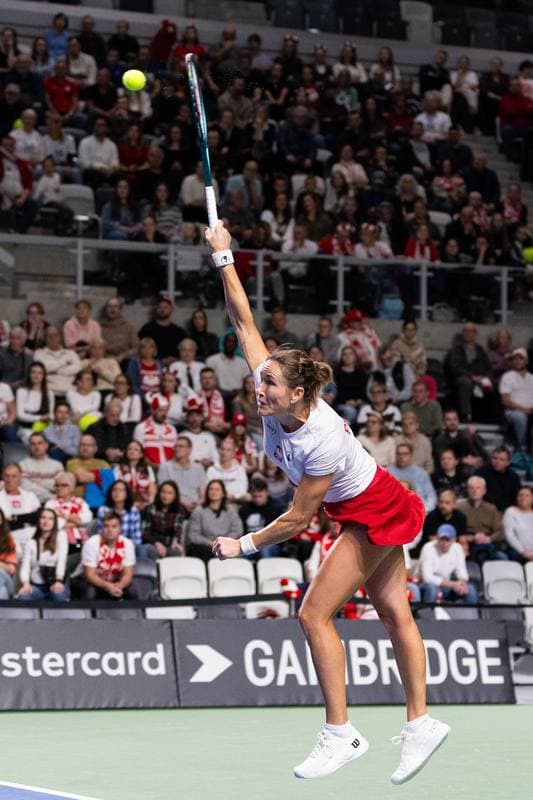 Tennis. Billie Jean King Cup. Polska - Nowa Zelandia. 14.11.2025