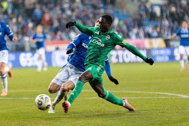 Football. PKO BP Ekstraklasa. Lech Poznan - Radomiak Radom. 23.11.2025