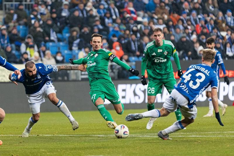 Football. PKO BP Ekstraklasa. Lech Poznan - Radomiak Radom. 23.11.2025