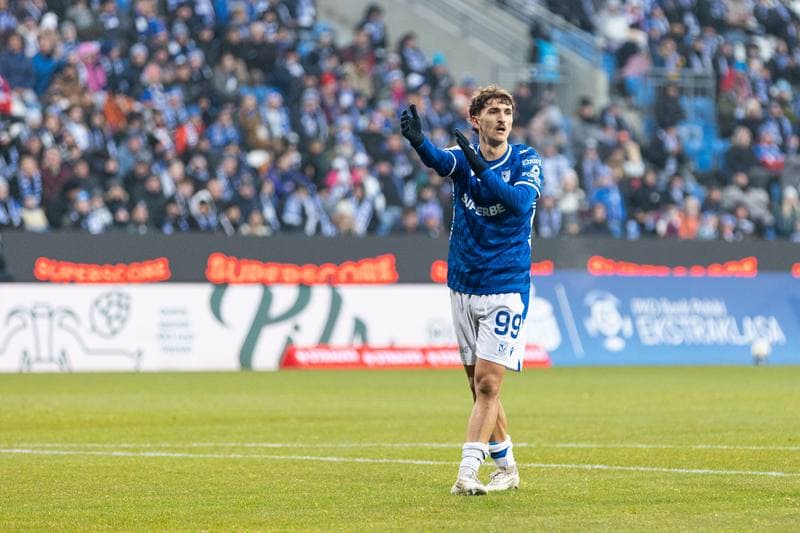 Football. PKO BP Ekstraklasa. Lech Poznan - Radomiak Radom. 23.11.2025