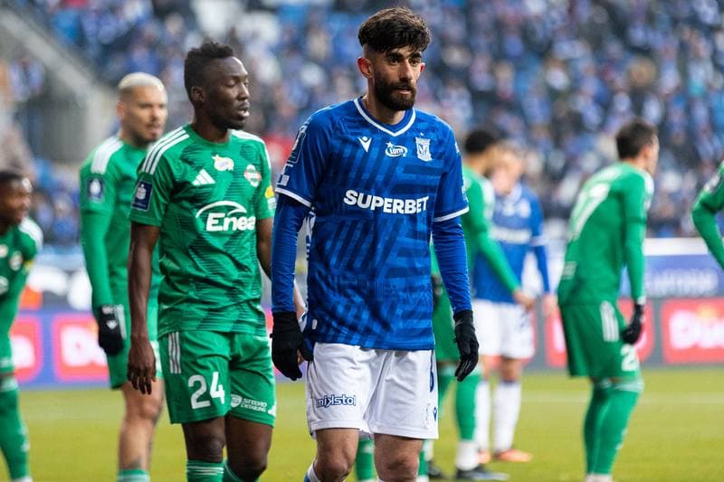 Football. PKO BP Ekstraklasa. Lech Poznan - Radomiak Radom. 23.11.2025