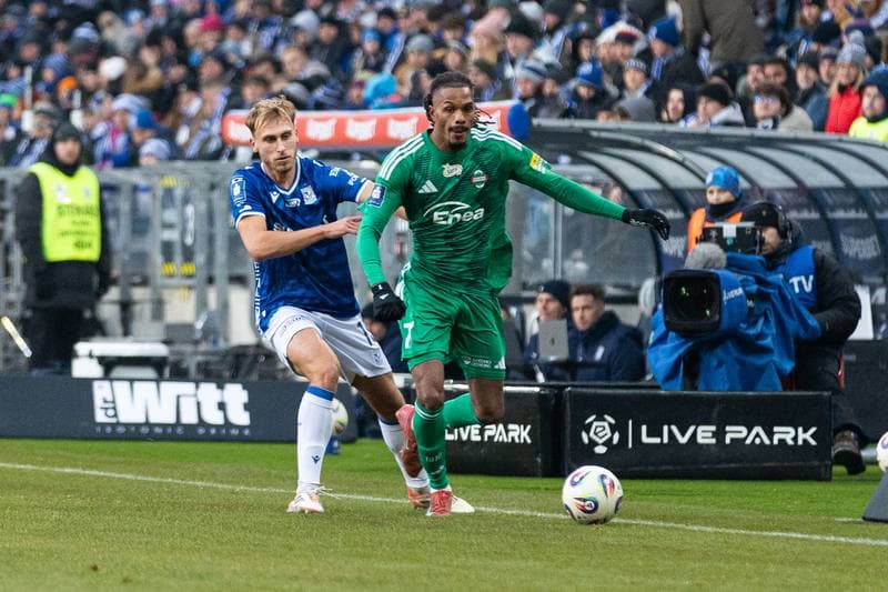 Football. PKO BP Ekstraklasa. Lech Poznan - Radomiak Radom. 23.11.2025