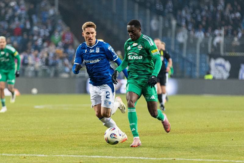 Football. PKO BP Ekstraklasa. Lech Poznan - Radomiak Radom. 23.11.2025