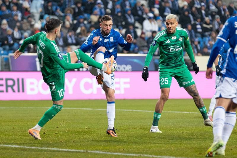 Football. PKO BP Ekstraklasa. Lech Poznan - Radomiak Radom. 23.11.2025