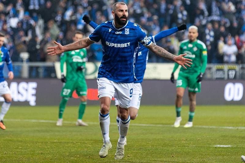 Football. PKO BP Ekstraklasa. Lech Poznan - Radomiak Radom. 23.11.2025