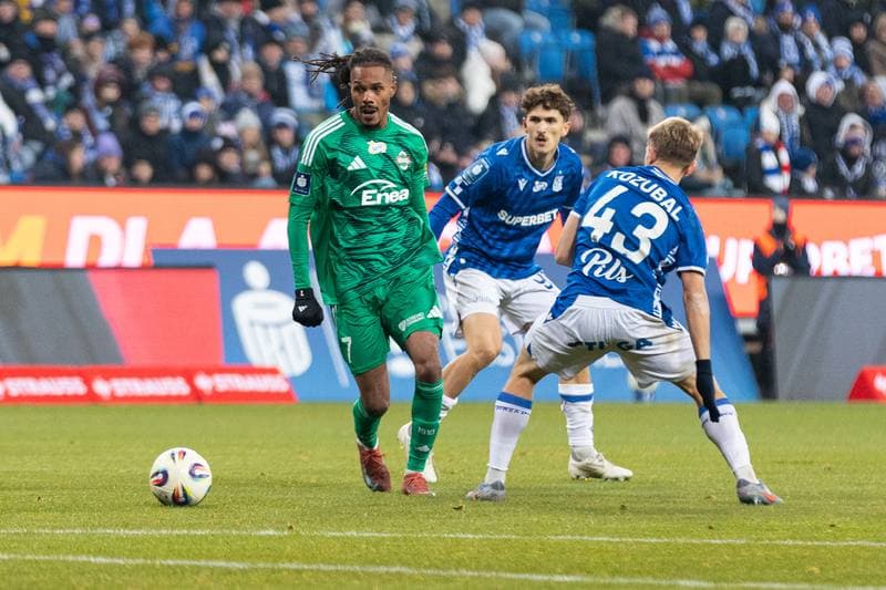 Football. PKO BP Ekstraklasa. Lech Poznan - Radomiak Radom. 23.11.2025