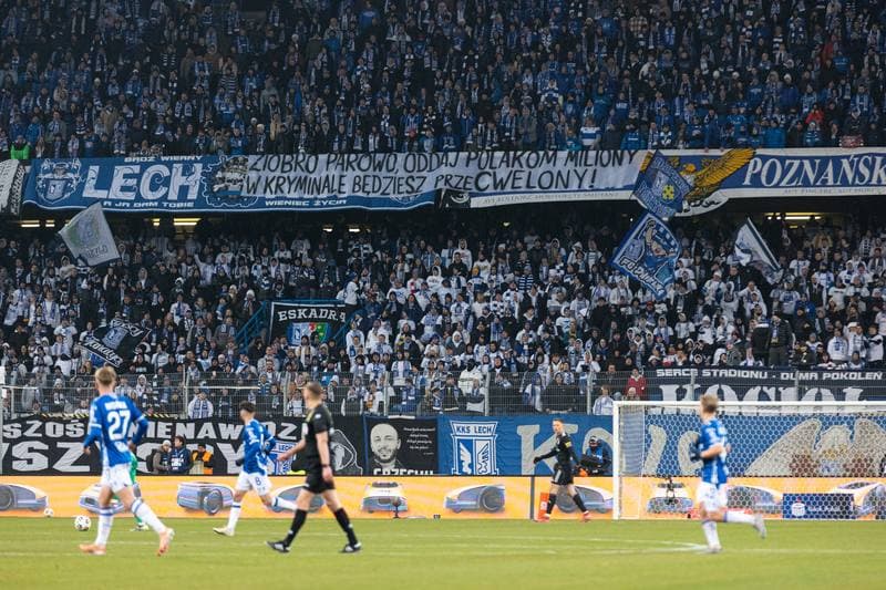 Football. PKO BP Ekstraklasa. Lech Poznan - Radomiak Radom. 23.11.2025