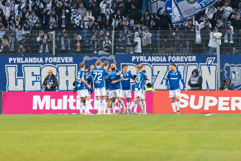 Football. PKO BP Ekstraklasa. Lech Poznan - Radomiak Radom. 23.11.2025