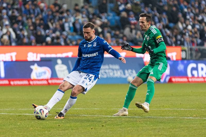 Football. PKO BP Ekstraklasa. Lech Poznan - Radomiak Radom. 23.11.2025