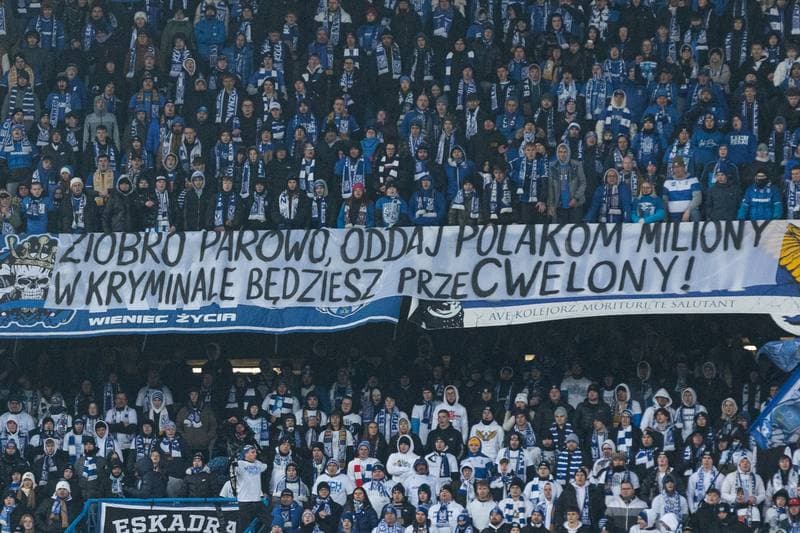 Football. PKO BP Ekstraklasa. Lech Poznan - Radomiak Radom. 23.11.2025