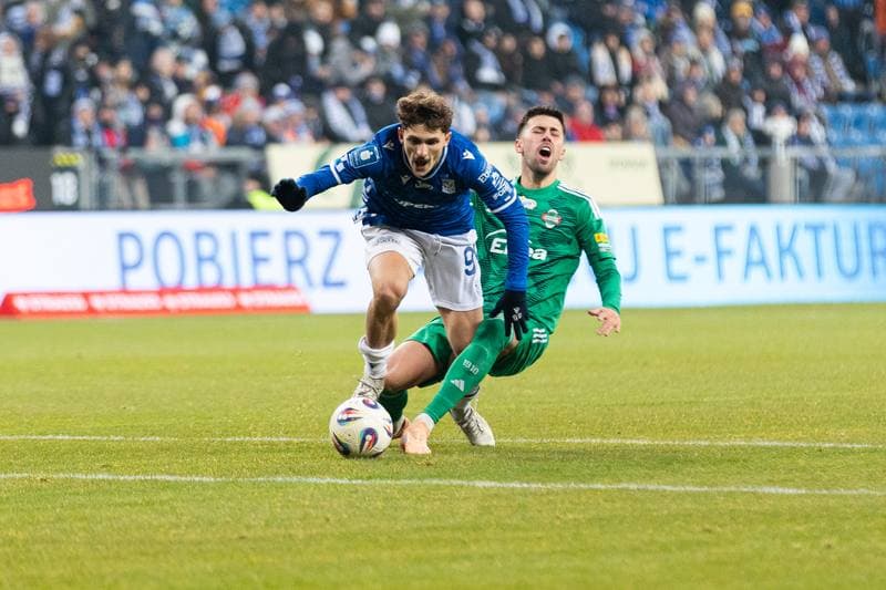 Football. PKO BP Ekstraklasa. Lech Poznan - Radomiak Radom. 23.11.2025