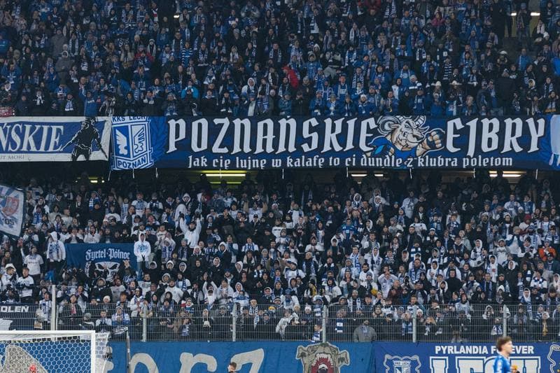 Football. PKO BP Ekstraklasa. Lech Poznan - Radomiak Radom. 23.11.2025