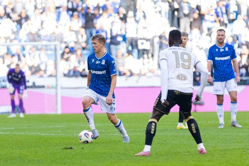 Football. PKO BP Ekstraklasa. Lech Poznan - Pogon Szczecin. 19.10.2025