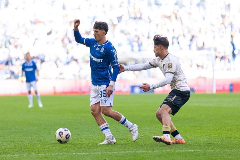 Football. PKO BP Ekstraklasa. Lech Poznan - Pogon Szczecin. 19.10.2025