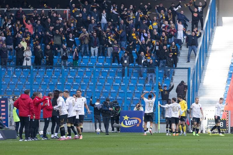 Football. PKO BP Ekstraklasa. Lech Poznan - Pogon Szczecin. 19.10.2025