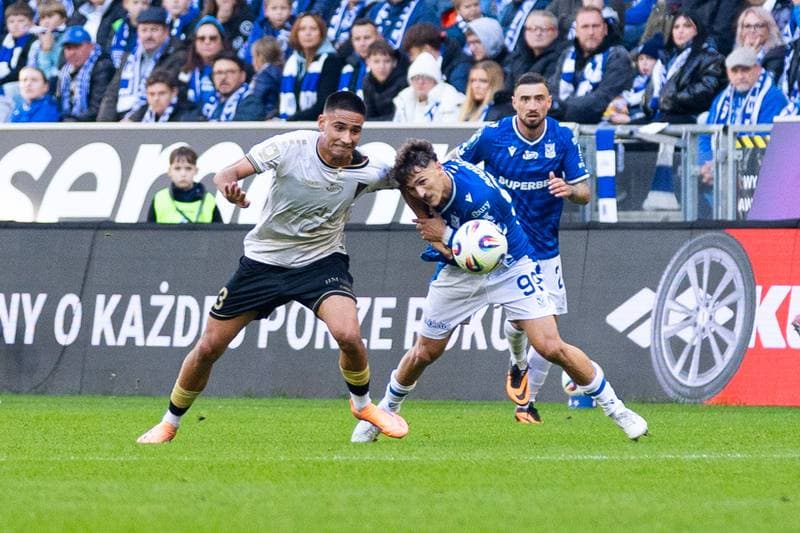 Football. PKO BP Ekstraklasa. Lech Poznan - Pogon Szczecin. 19.10.2025