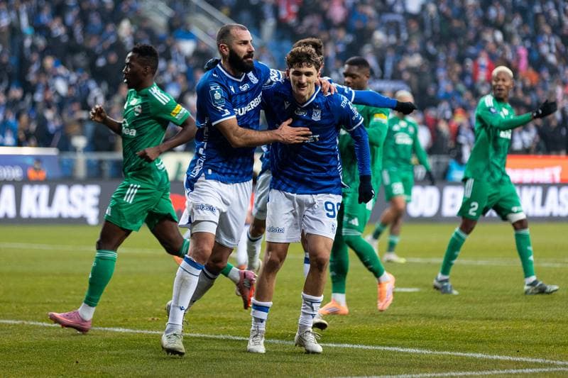 Football. PKO BP Ekstraklasa. Lech Poznan - Radomiak Radom. 23.11.2025