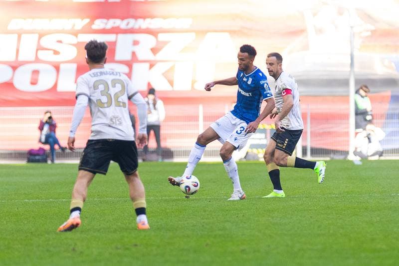 Football. PKO BP Ekstraklasa. Lech Poznan - Pogon Szczecin. 19.10.2025