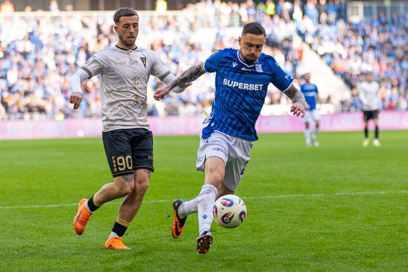Football. PKO BP Ekstraklasa. Lech Poznan - Pogon Szczecin. 19.10.2025
