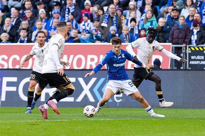 Football. PKO BP Ekstraklasa. Lech Poznan - Pogon Szczecin. 19.10.2025