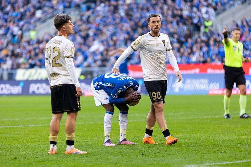 Football. PKO BP Ekstraklasa. Lech Poznan - Pogon Szczecin. 19.10.2025