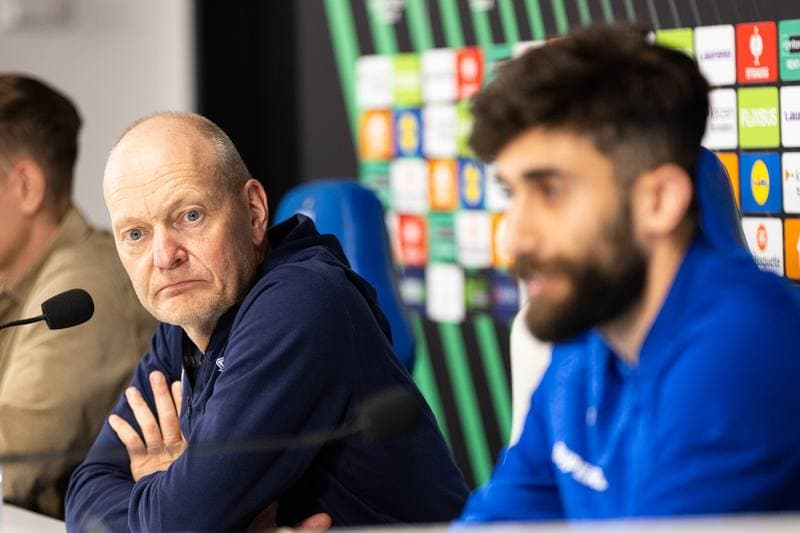 Football. Lech Poznan. Press Conference. 10.12.2025