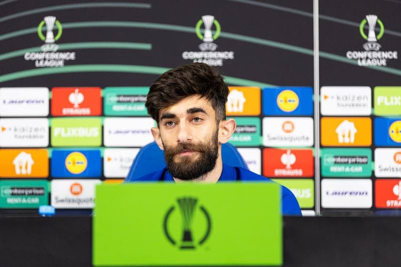 Football. Lech Poznan. Press Conference. 10.12.2025