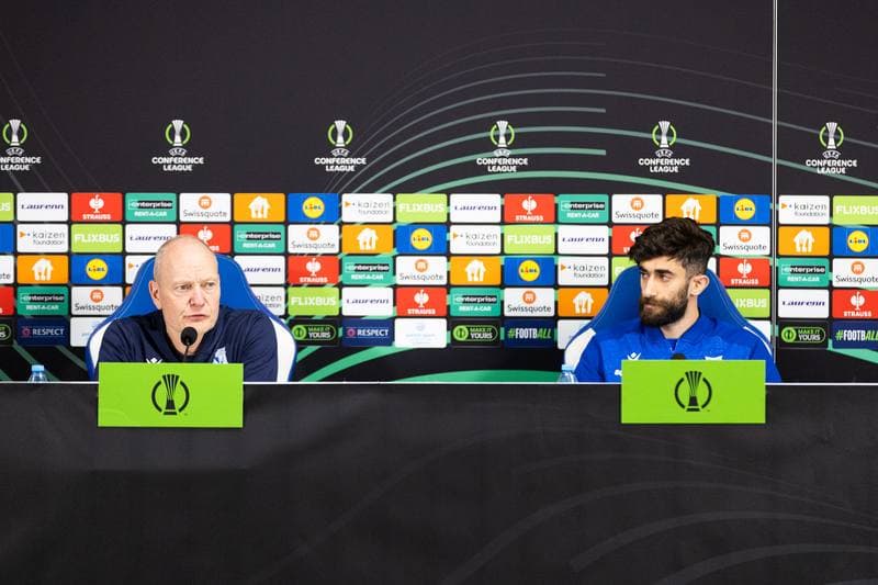 Football. Lech Poznan. Press Conference. 10.12.2025