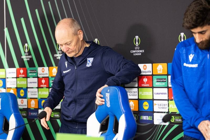 Football. Lech Poznan. Press Conference. 10.12.2025