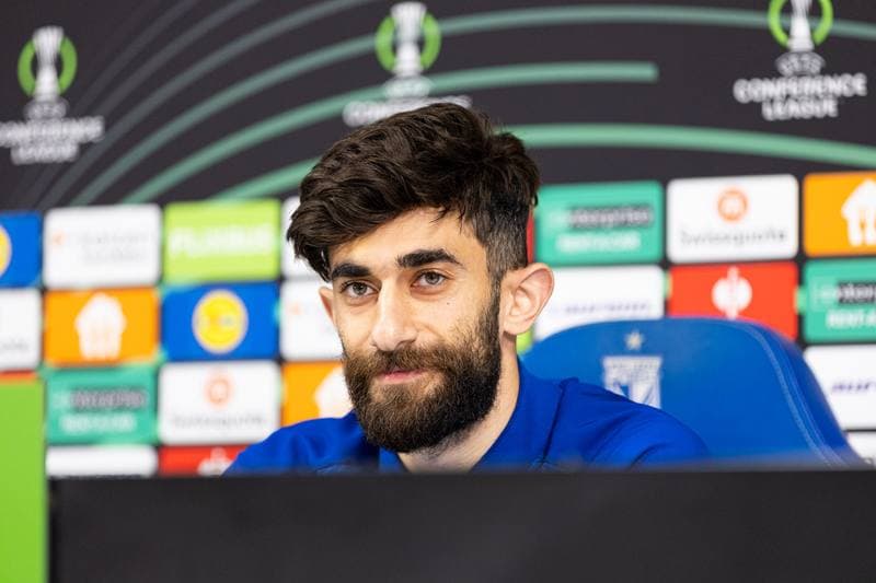 Football. Lech Poznan. Press Conference. 10.12.2025