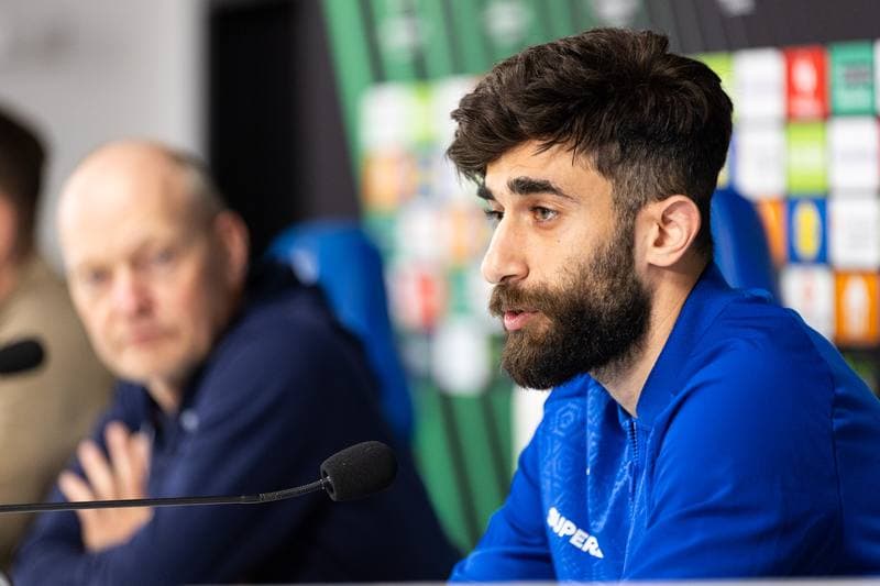 Football. Lech Poznan. Press Conference. 10.12.2025